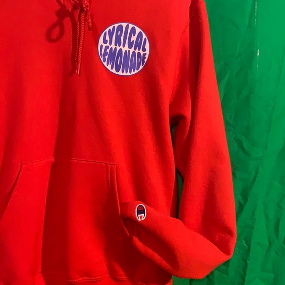 LYRICAL LEMONADE RED HOODIE (original release) - Picture 3 of 5